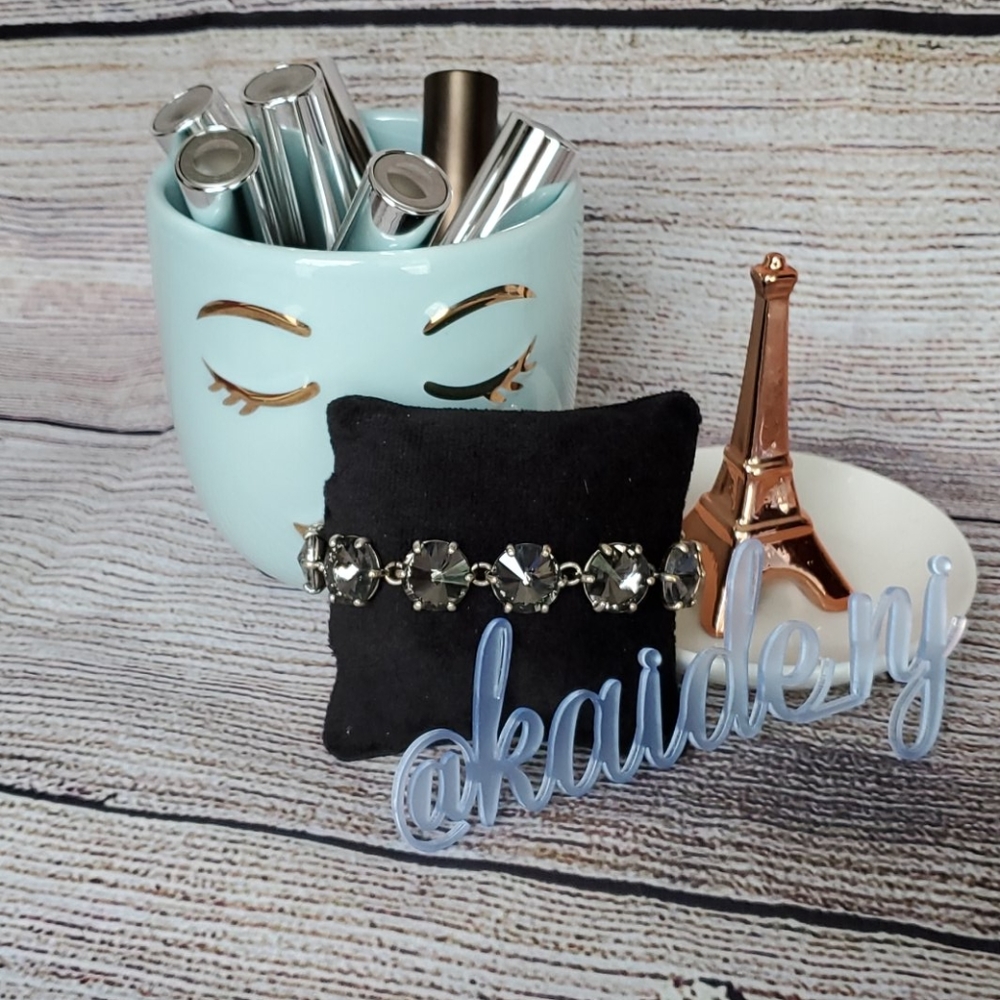 Stella & Dot Amelie Sparkle Bracelet Silver